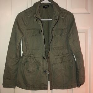 Olive green army jacket